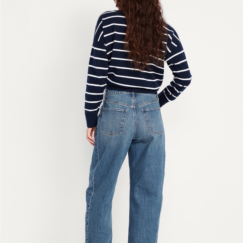 Old Navy Blue Flare & Wide Leg Jeans - Picture 6 of 6